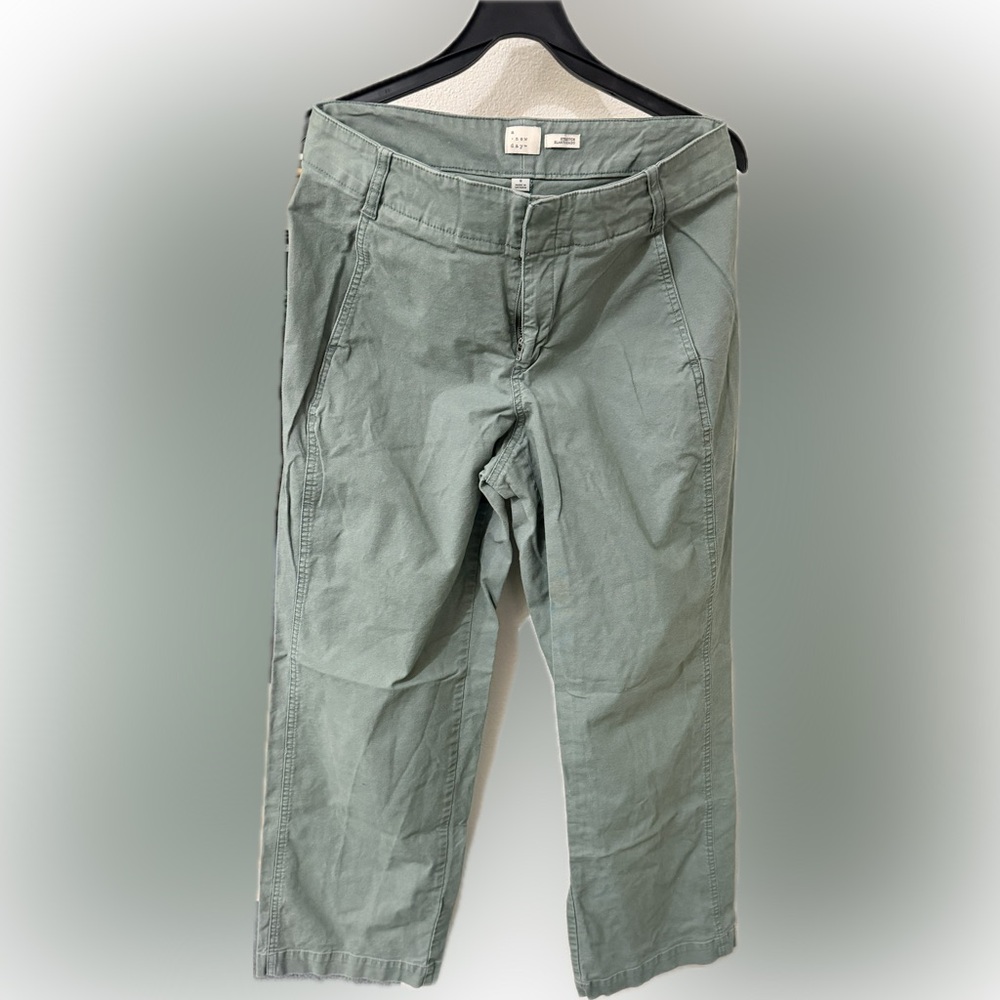 A New Day Sage Green Stretch Pants